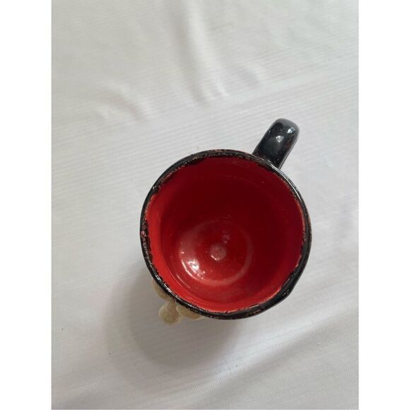 Vtg Mid Century Ugly Mugs Hippie Studio Art Cup Funny Face Coffee Mustache Man - Picture 6 of 9